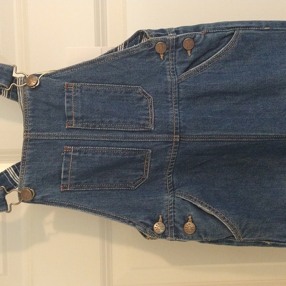 * NEW* Zara Blue Denim Overalls,- Boy or Girl, Size 2-3 Years Old - Picture 4 of 13